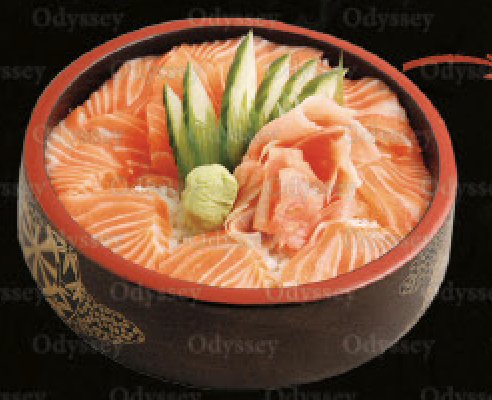 Chirashi saumon